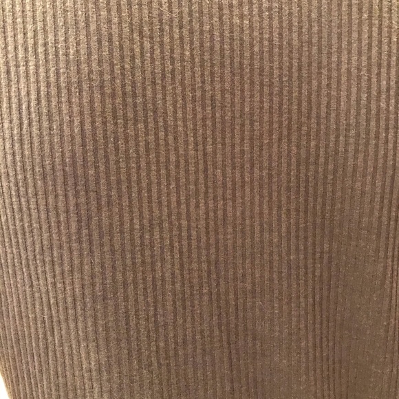 Forever 21 Olive Green Ribbed Mini Dress Lace Up Size Large - Picture 9 of 14